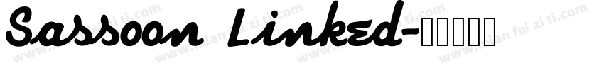Sassoon Linked字体转换